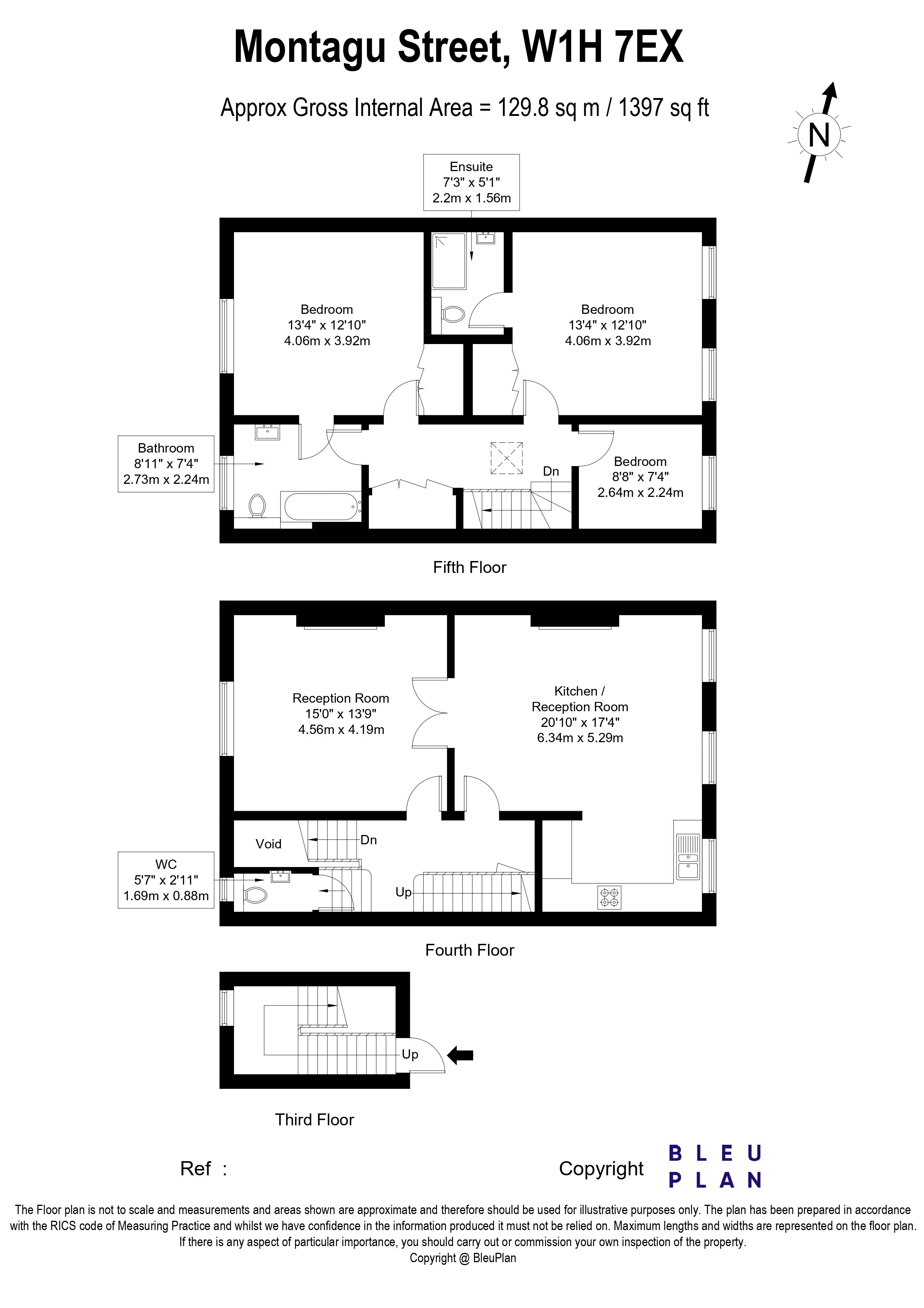 Montagu Street floorplan